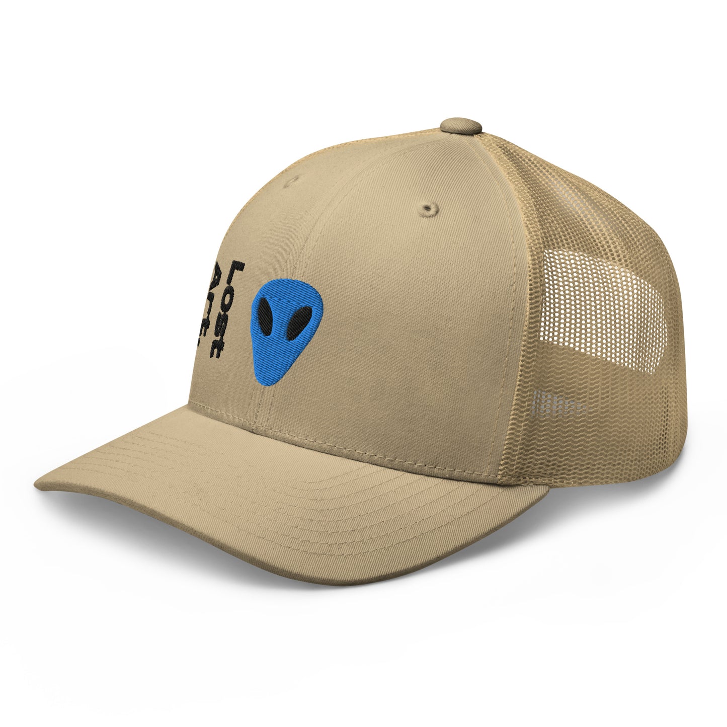 Lost Art Blue Alien Trucker Cap