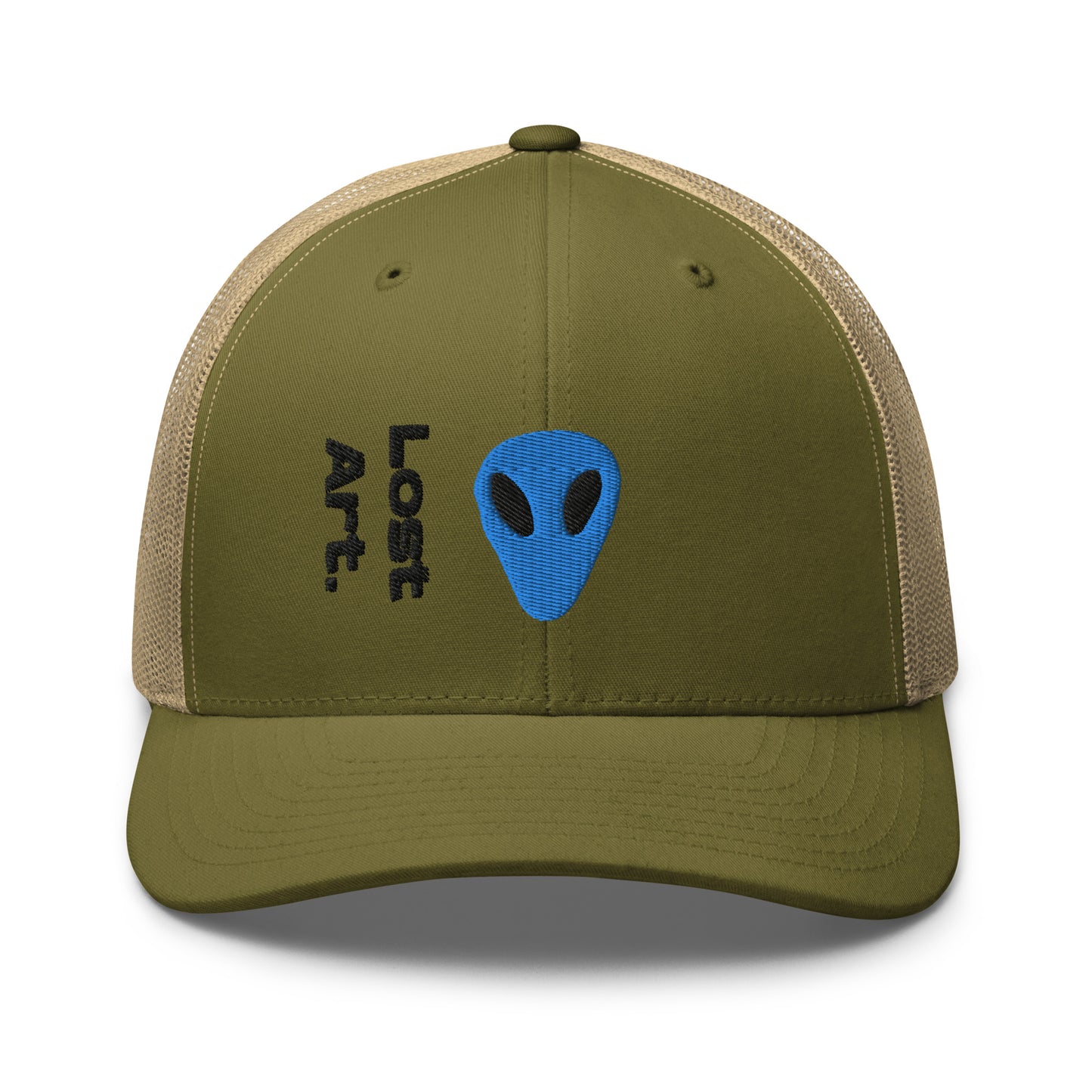 Lost Art Blue Alien Trucker Cap
