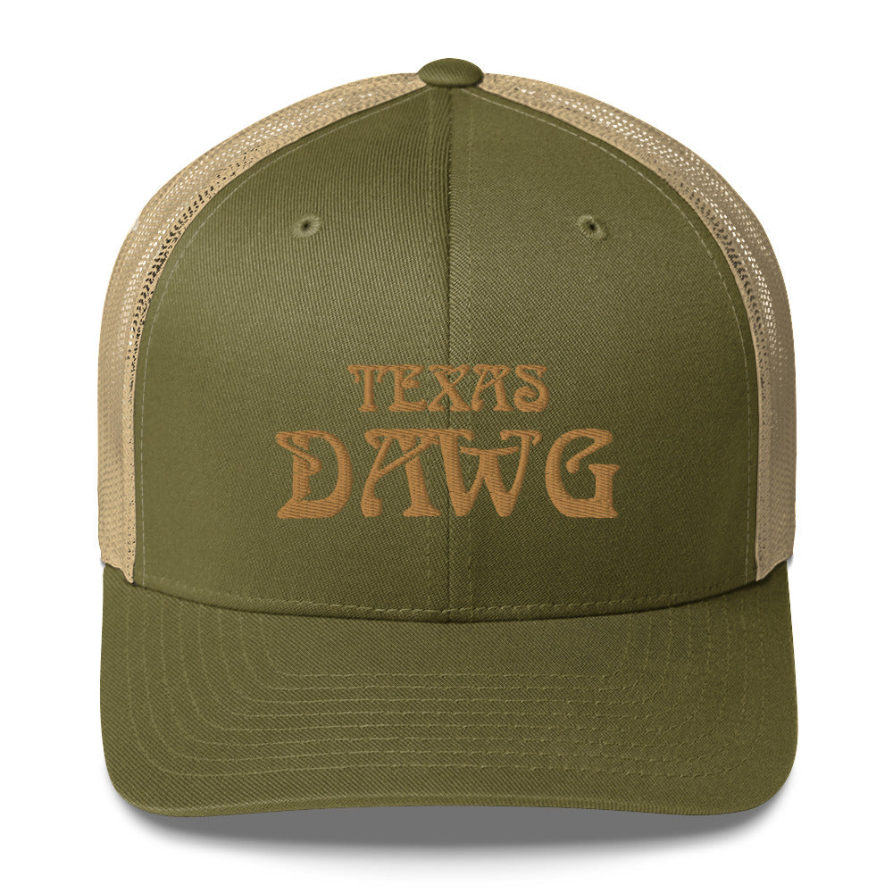 Texas Dawg Funny Trucker Cap