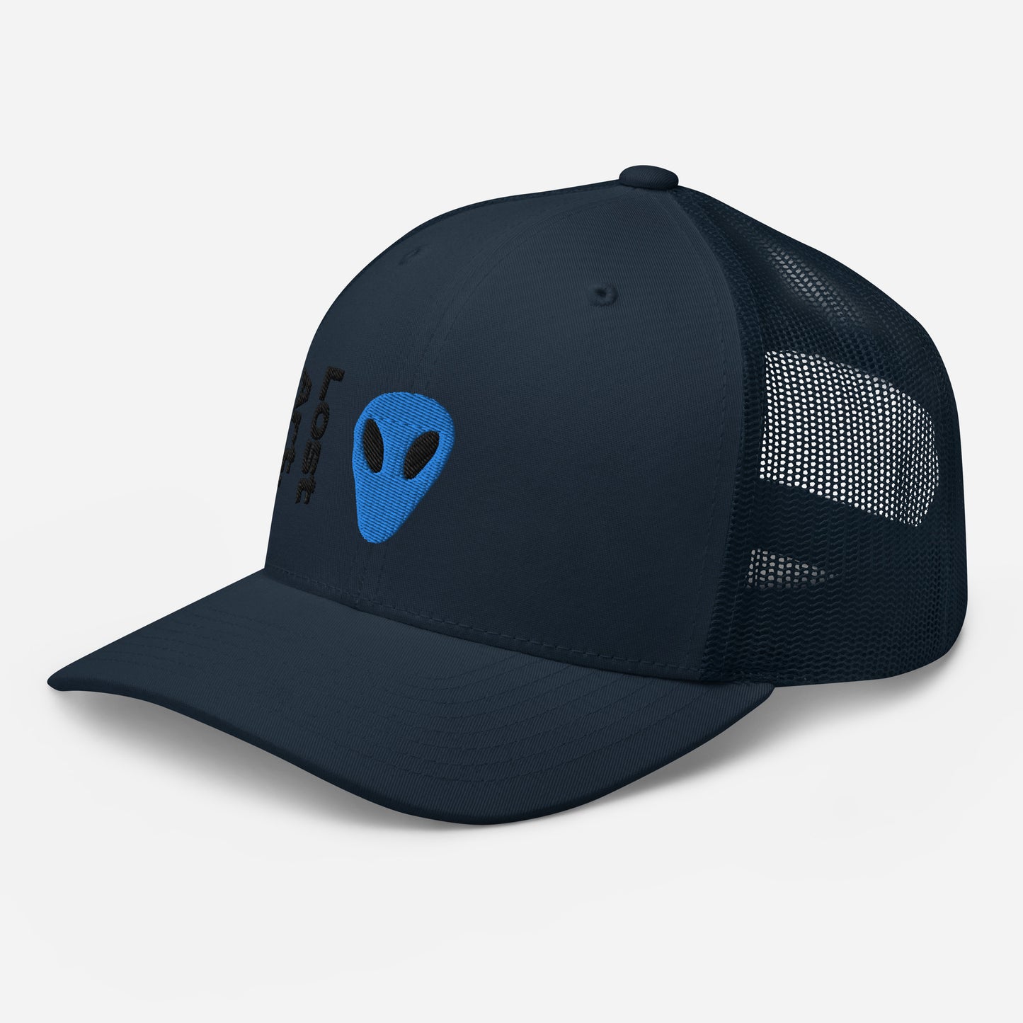 Lost Art Blue Alien Trucker Cap