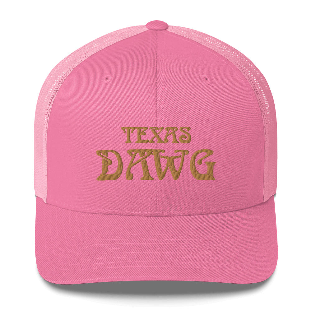 Texas Dawg Funny Trucker Cap