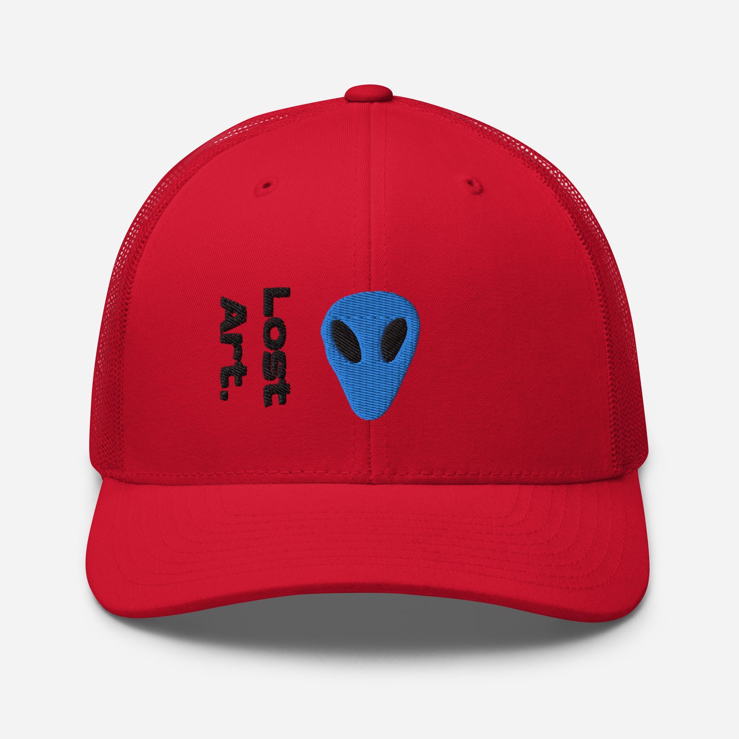 Lost Art Blue Alien Trucker Cap