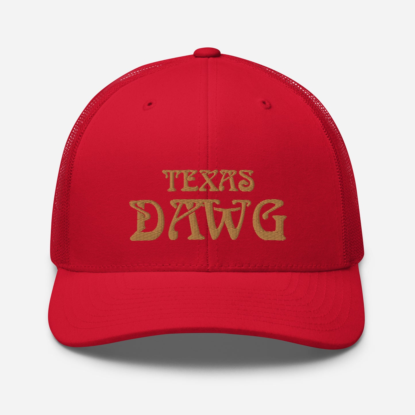 Texas Dawg Funny Trucker Cap