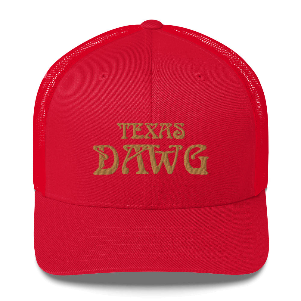 Texas Dawg Funny Trucker Cap
