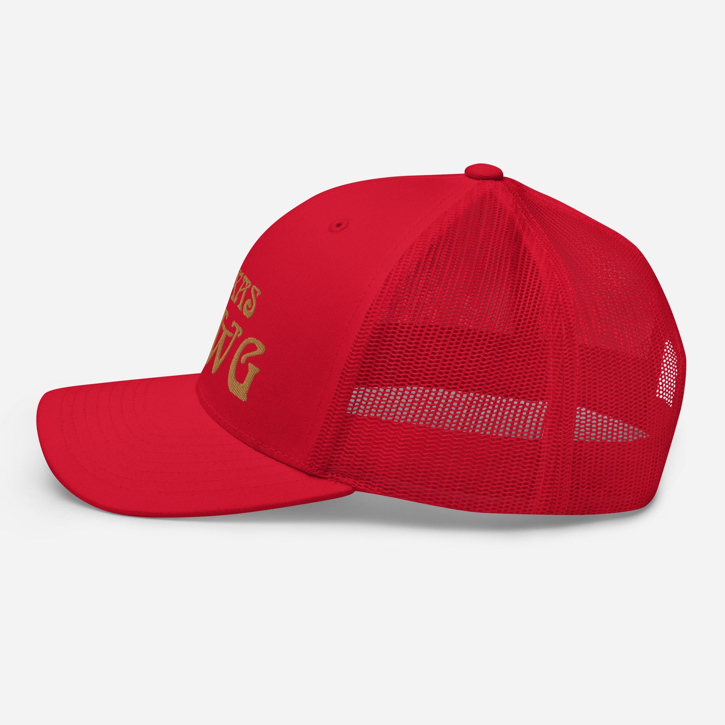 Texas Dawg Funny Trucker Cap