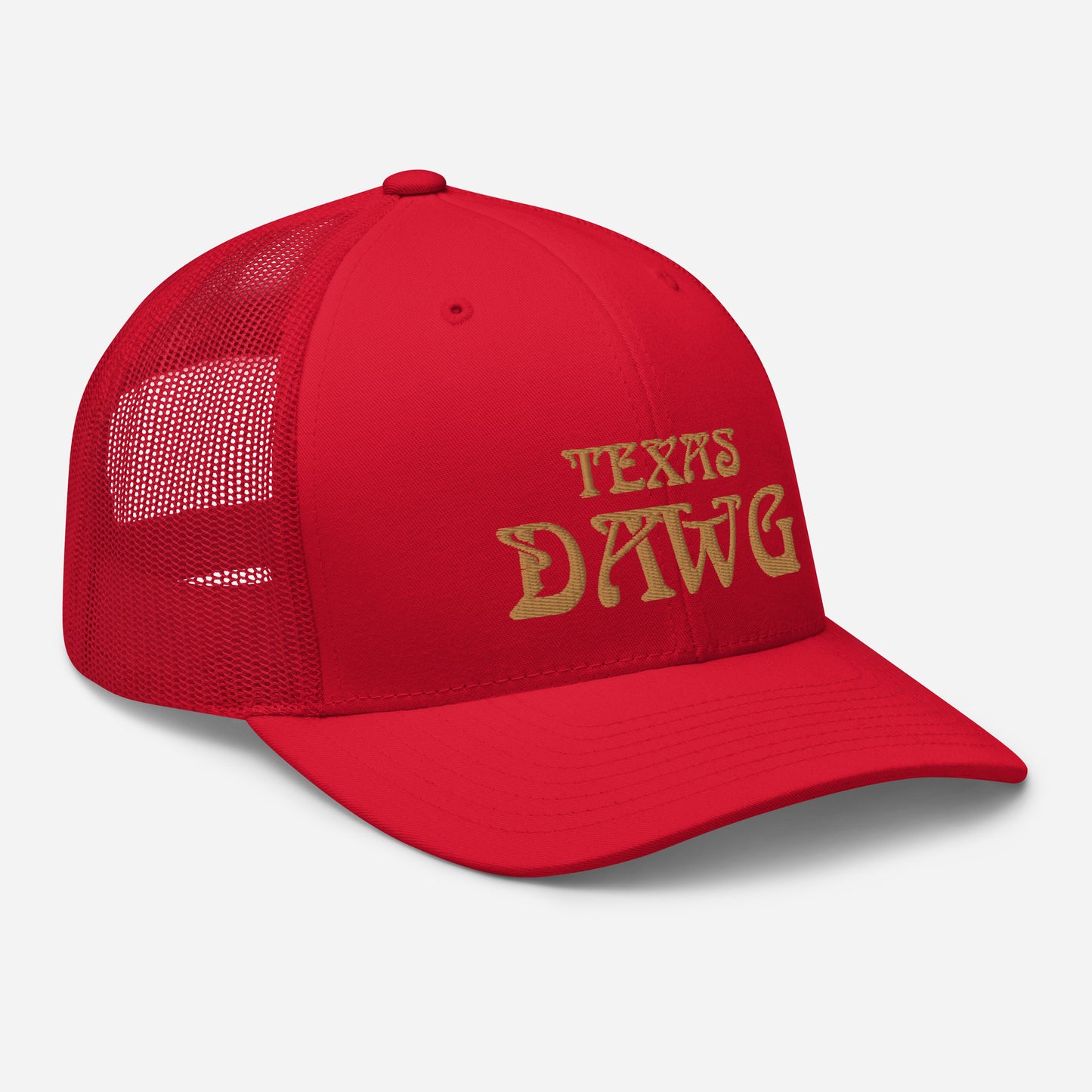 Texas Dawg Funny Trucker Cap