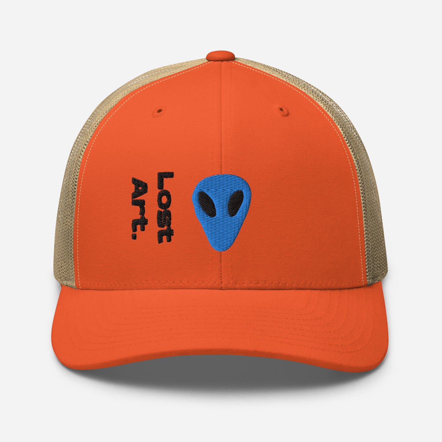 Lost Art Blue Alien Trucker Cap