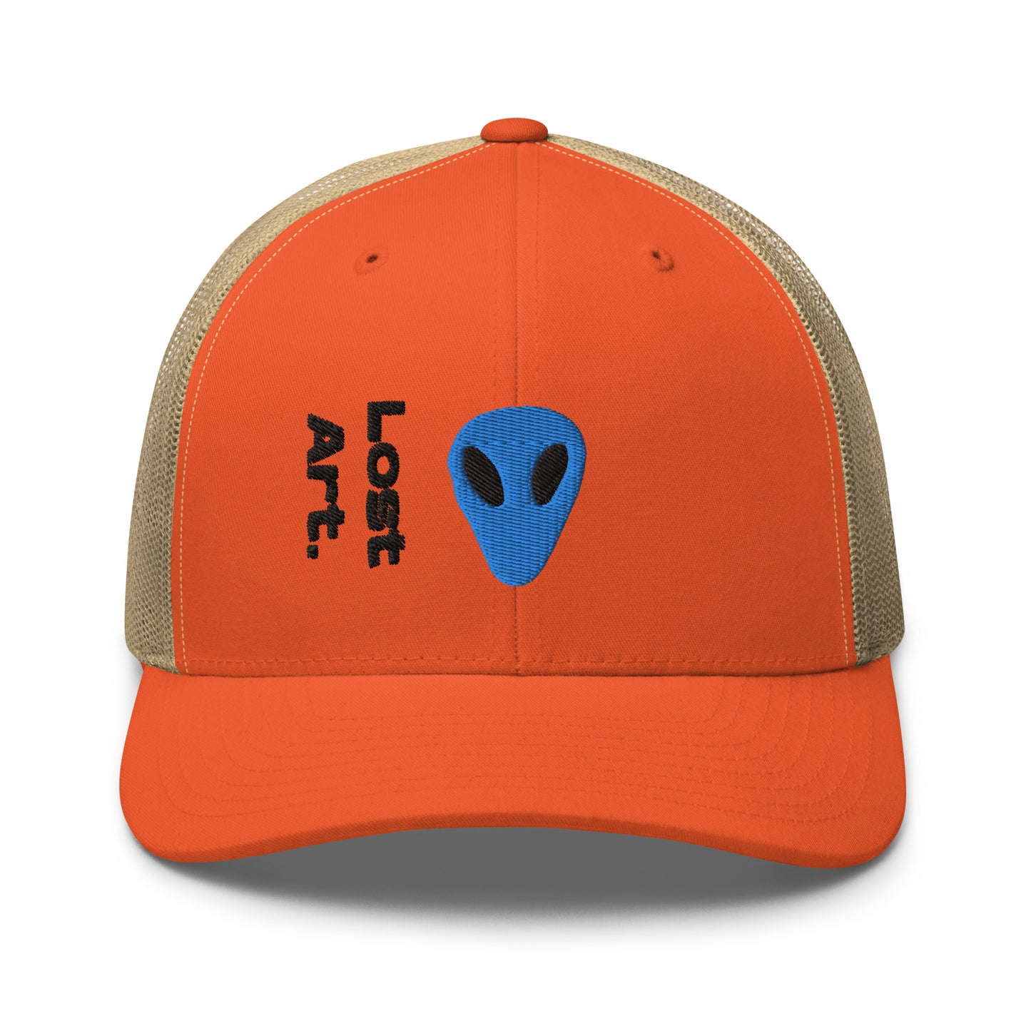 Lost Art Blue Alien Trucker Cap