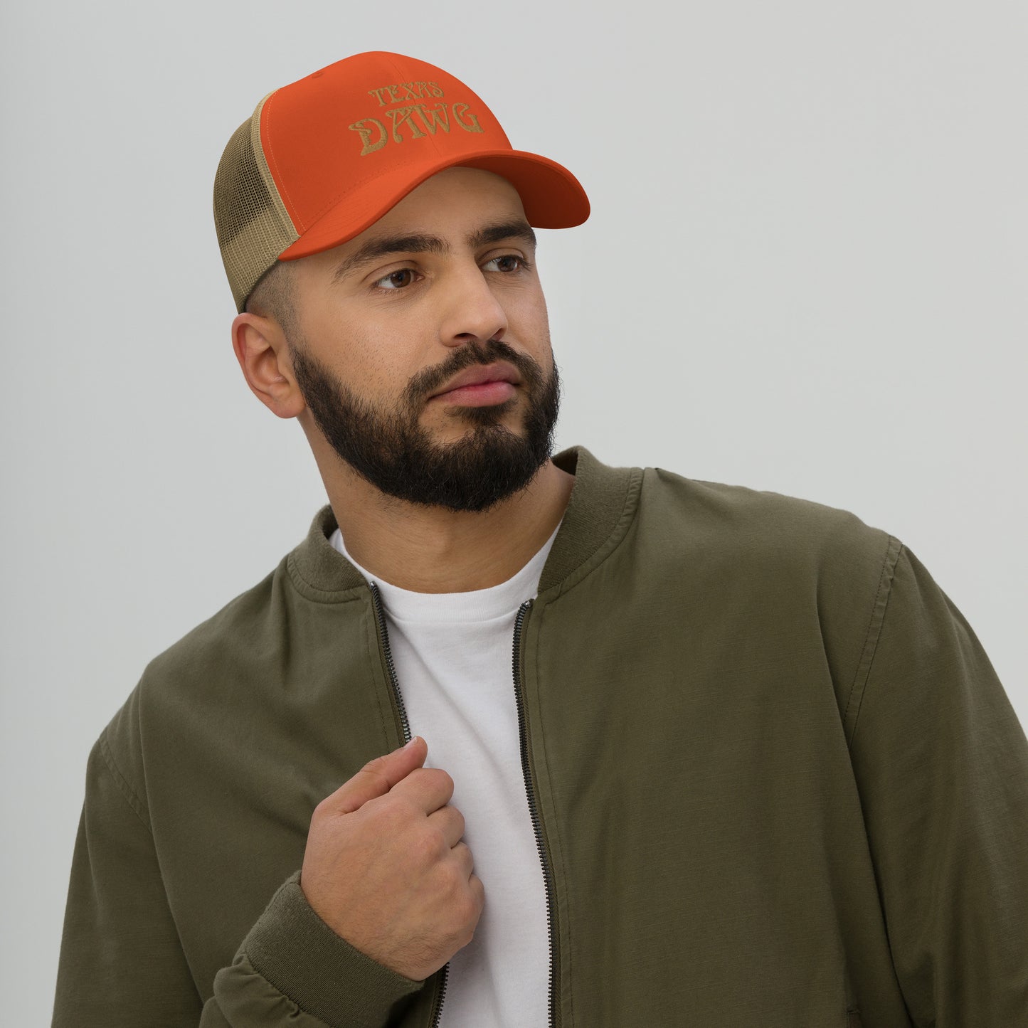 Texas Dawg Funny Trucker Cap