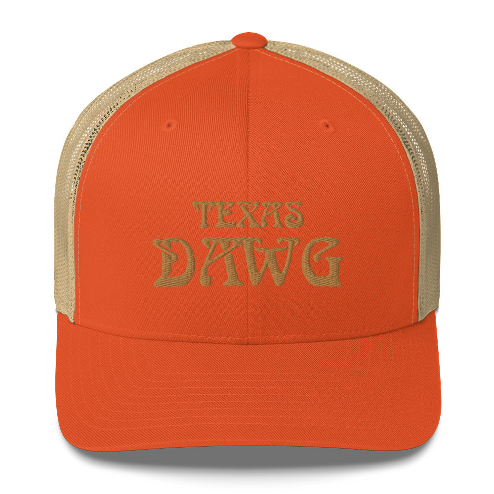 Texas Dawg Funny Trucker Cap