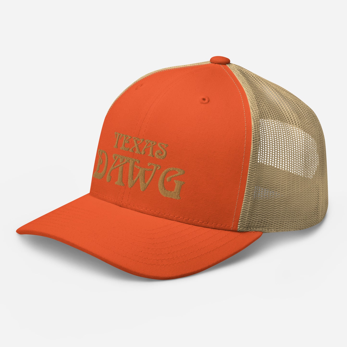 Texas Dawg Funny Trucker Cap