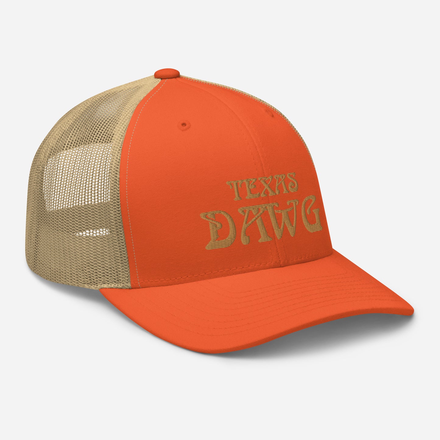 Texas Dawg Funny Trucker Cap
