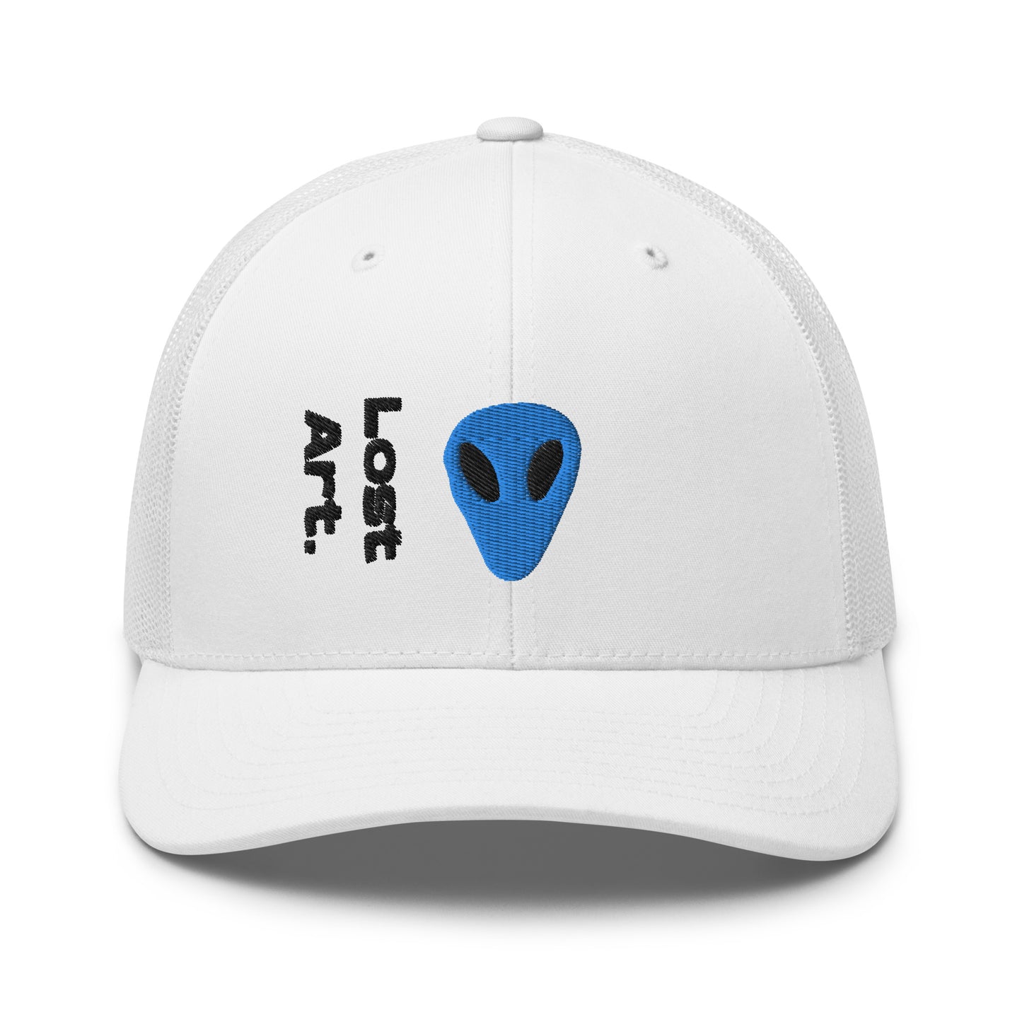 Lost Art Blue Alien Trucker Cap