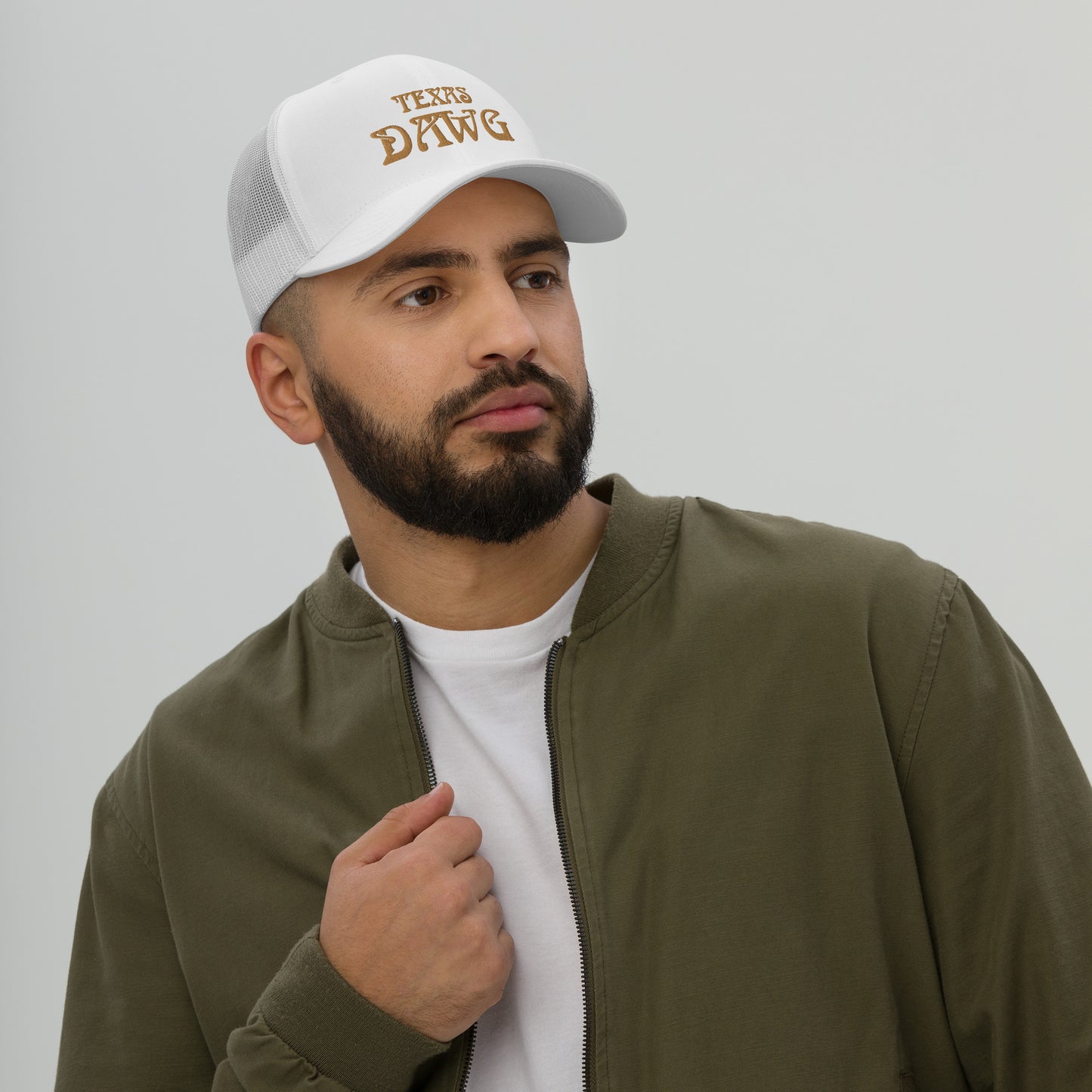 Texas Dawg Funny Trucker Cap