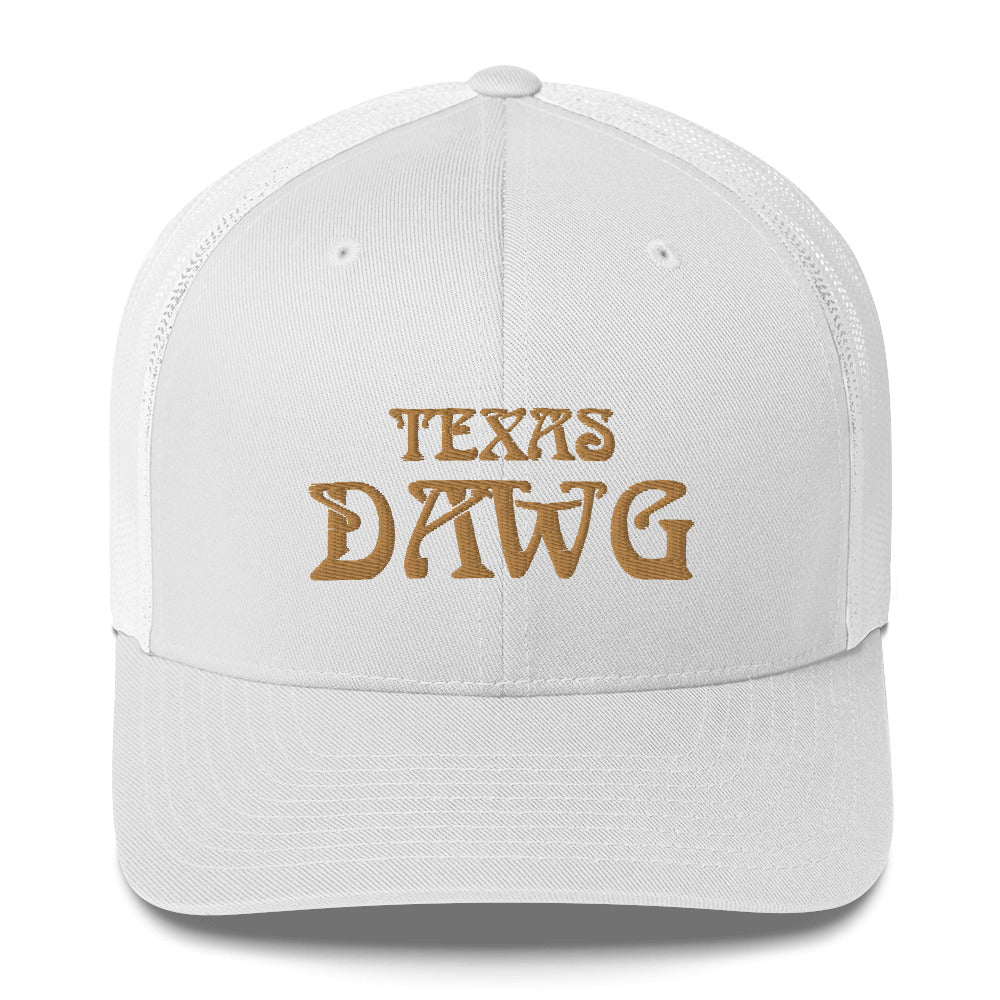 Texas Dawg Funny Trucker Cap