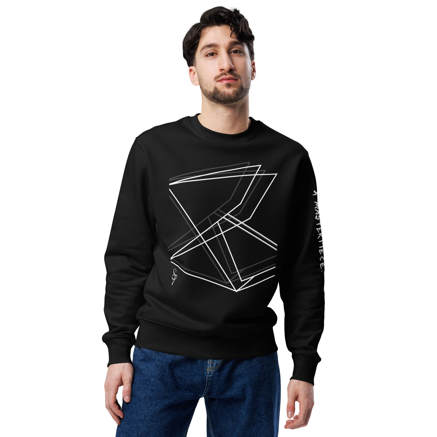 "You Don't Mess With A Masterpiece." Unisex Eco Sweatshirt