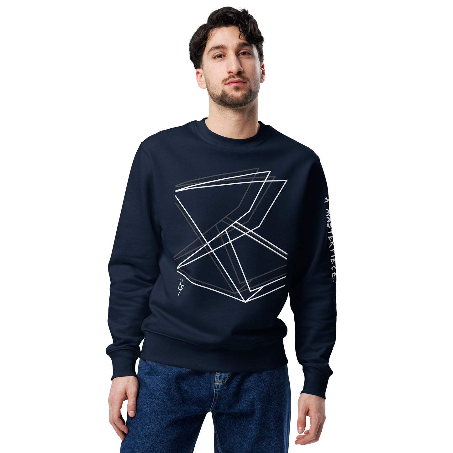 "You Don't Mess With A Masterpiece." Unisex Eco Sweatshirt