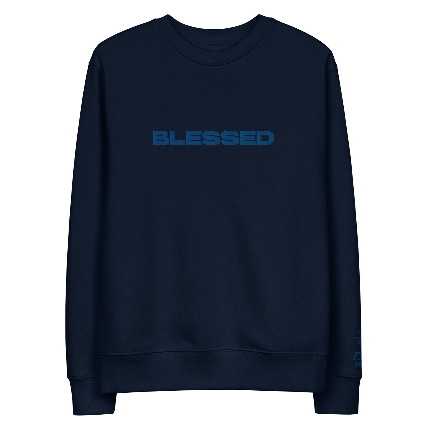 Blessed Organic Cotton Navy Eco Sweatshirt