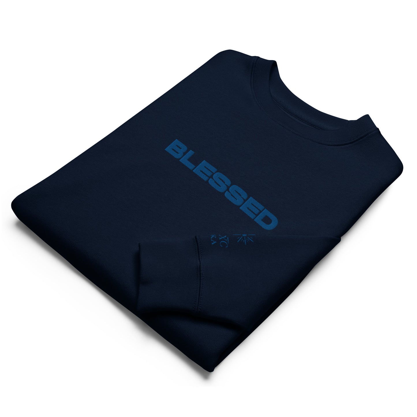 Blessed Organic Cotton Navy Eco Sweatshirt