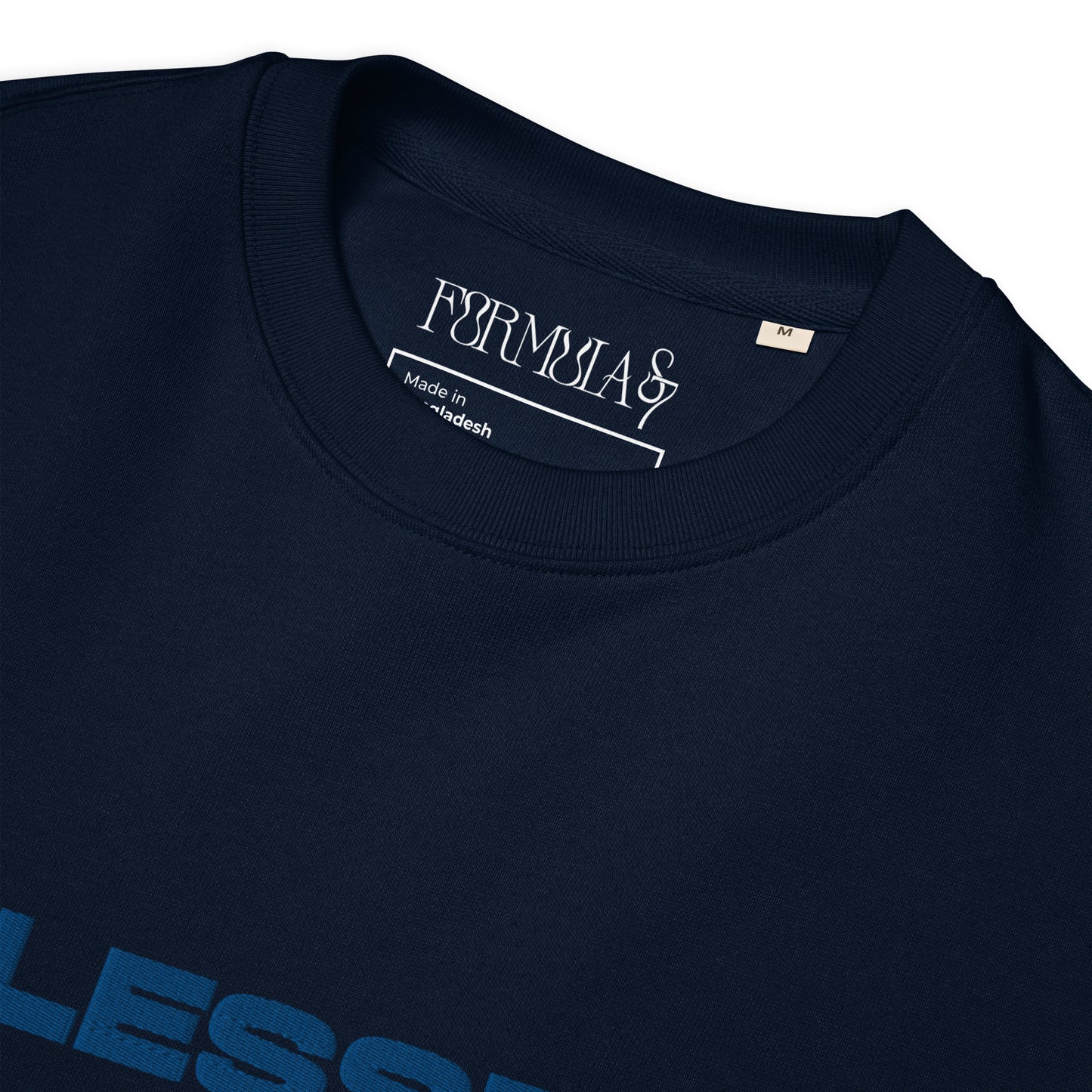 Blessed Organic Cotton Navy Eco Sweatshirt