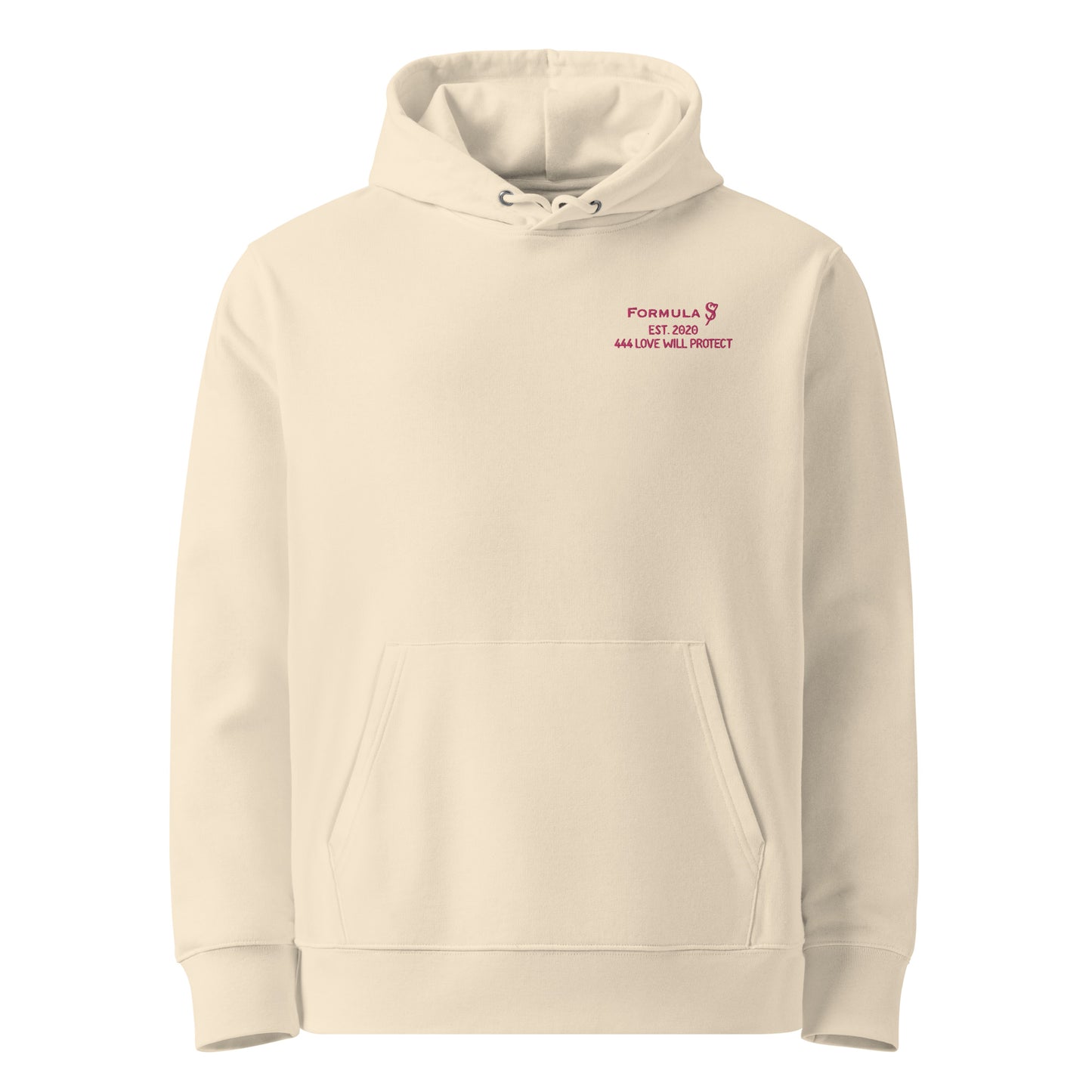 444 Love Will Protect Unisex Essential Eco Hoodie