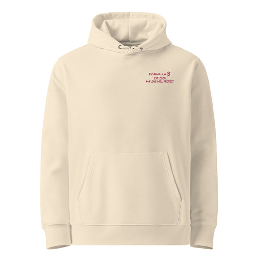 444 Love Will Protect Unisex Essential Eco Hoodie