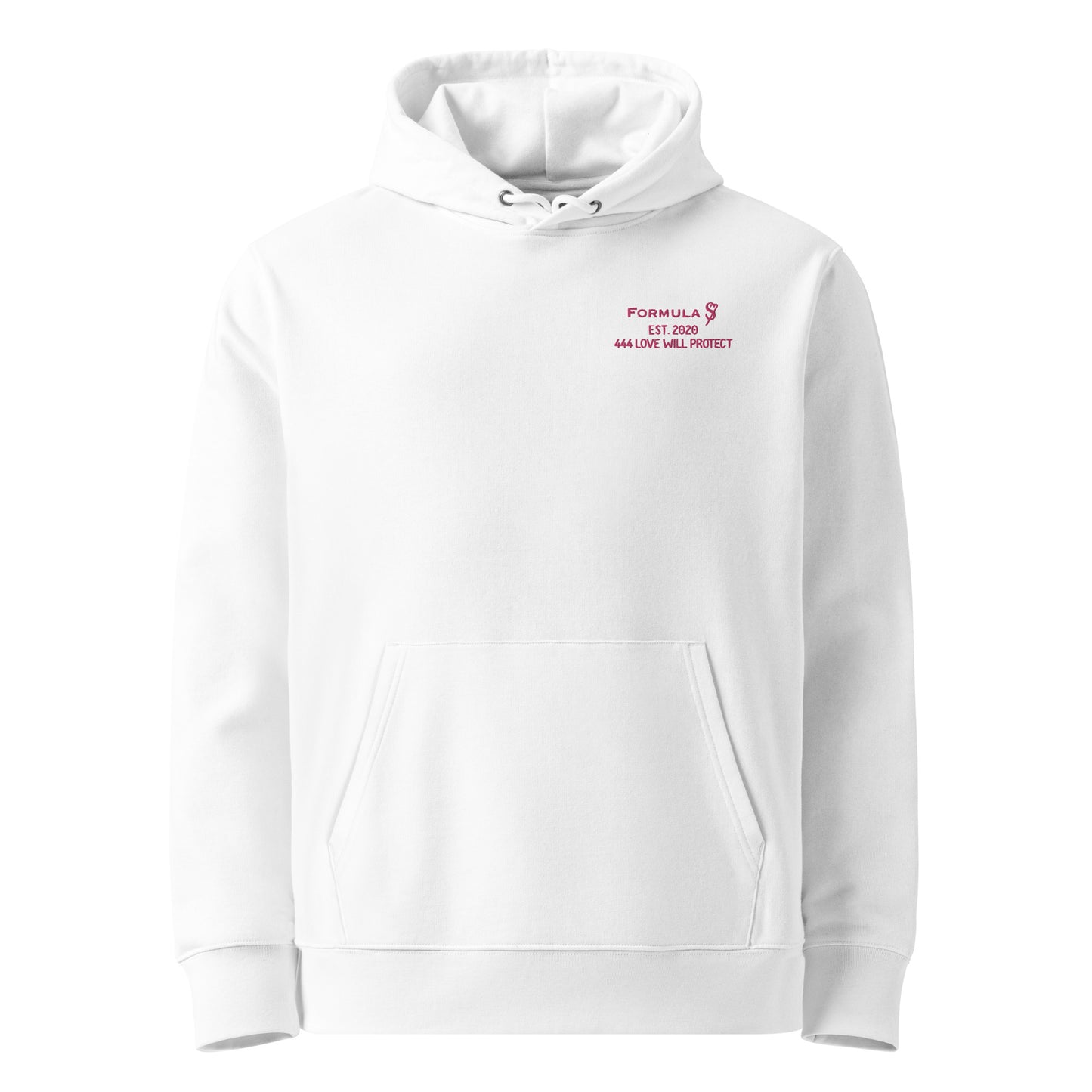 444 Love Will Protect Unisex Essential Eco Hoodie