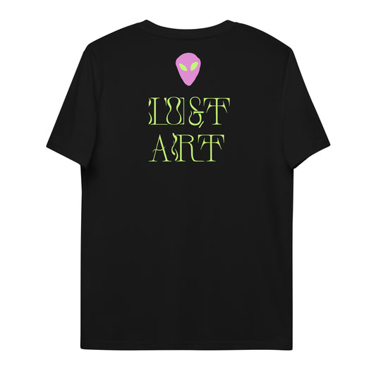 Ancient Lost Art Alien Unisex organic cotton t-shirt