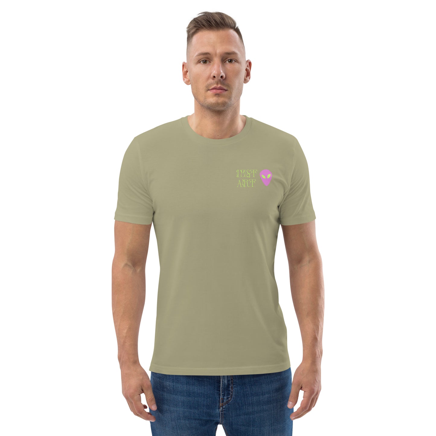 Ancient Lost Art Alien Unisex organic cotton t-shirt