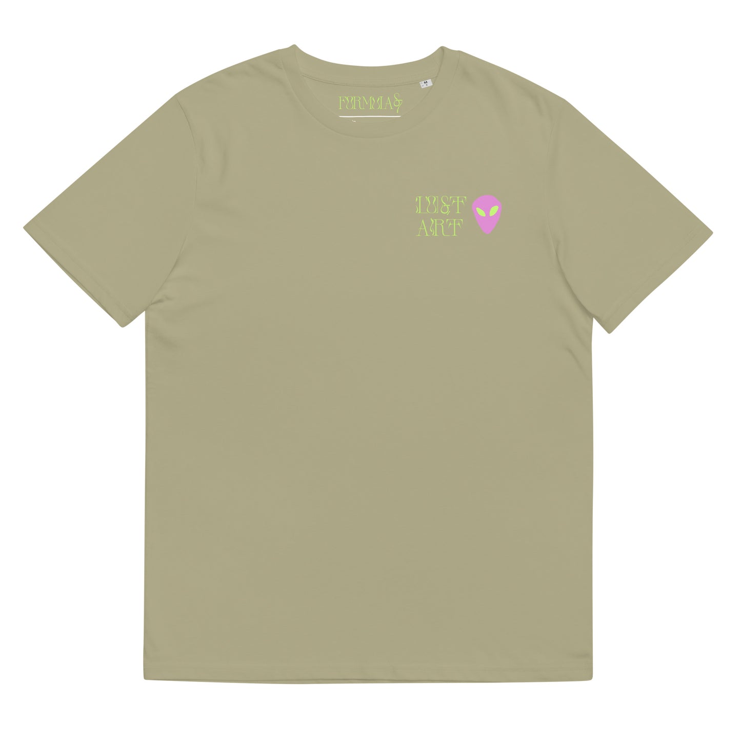Ancient Lost Art Alien Unisex organic cotton t-shirt