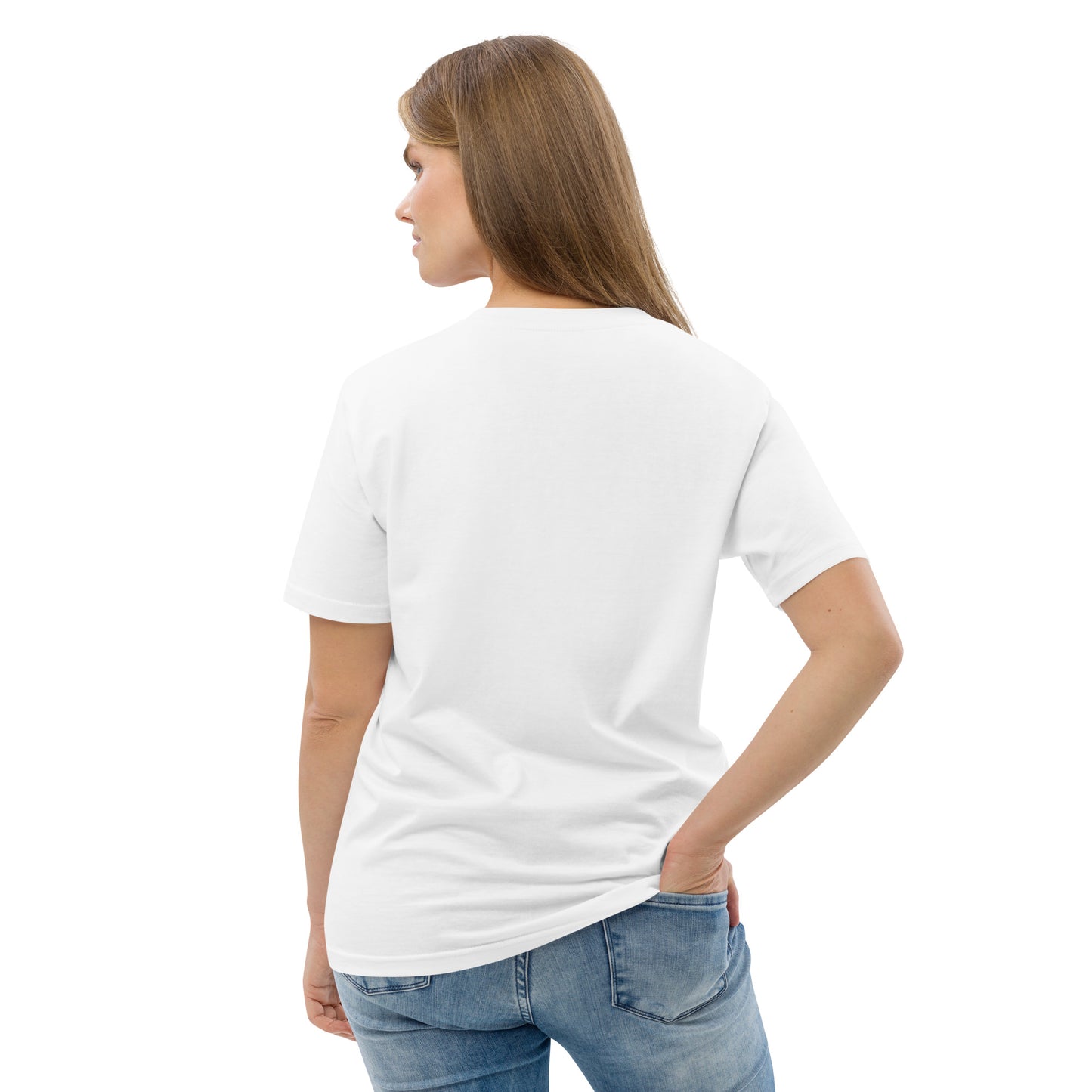 Hey Lovely Alien Floral Unisex organic cotton t-shirt