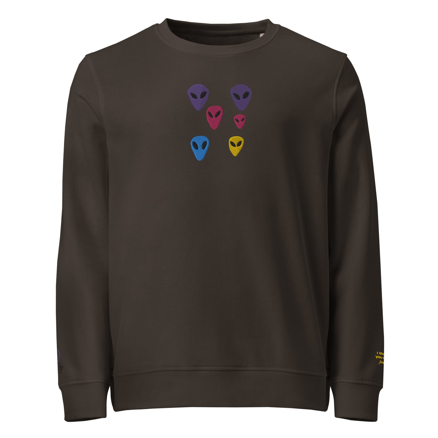 Familiar Aliens Organic Cotton and Recycled Sweatshirt