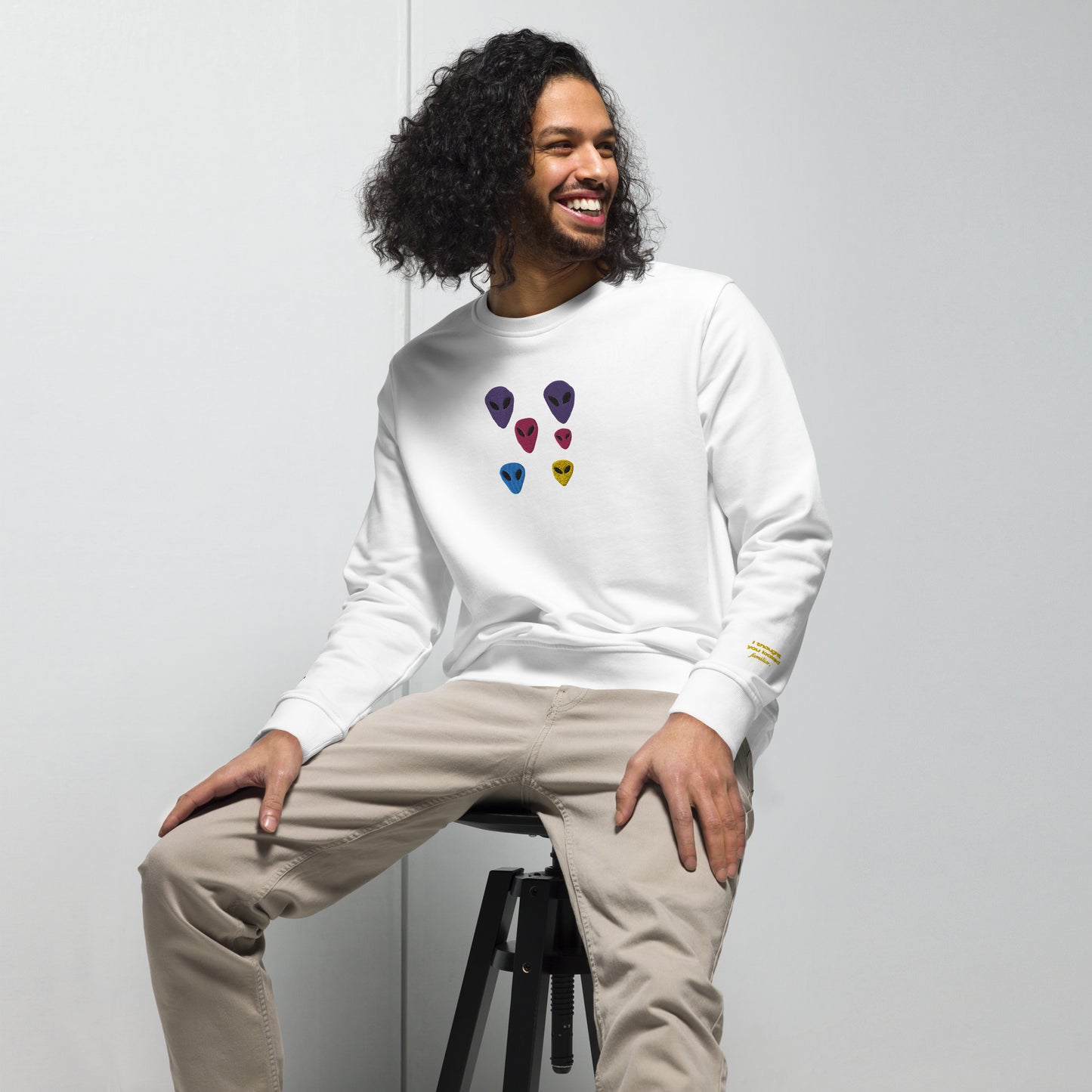 Familiar Aliens Organic Cotton and Recycled Sweatshirt