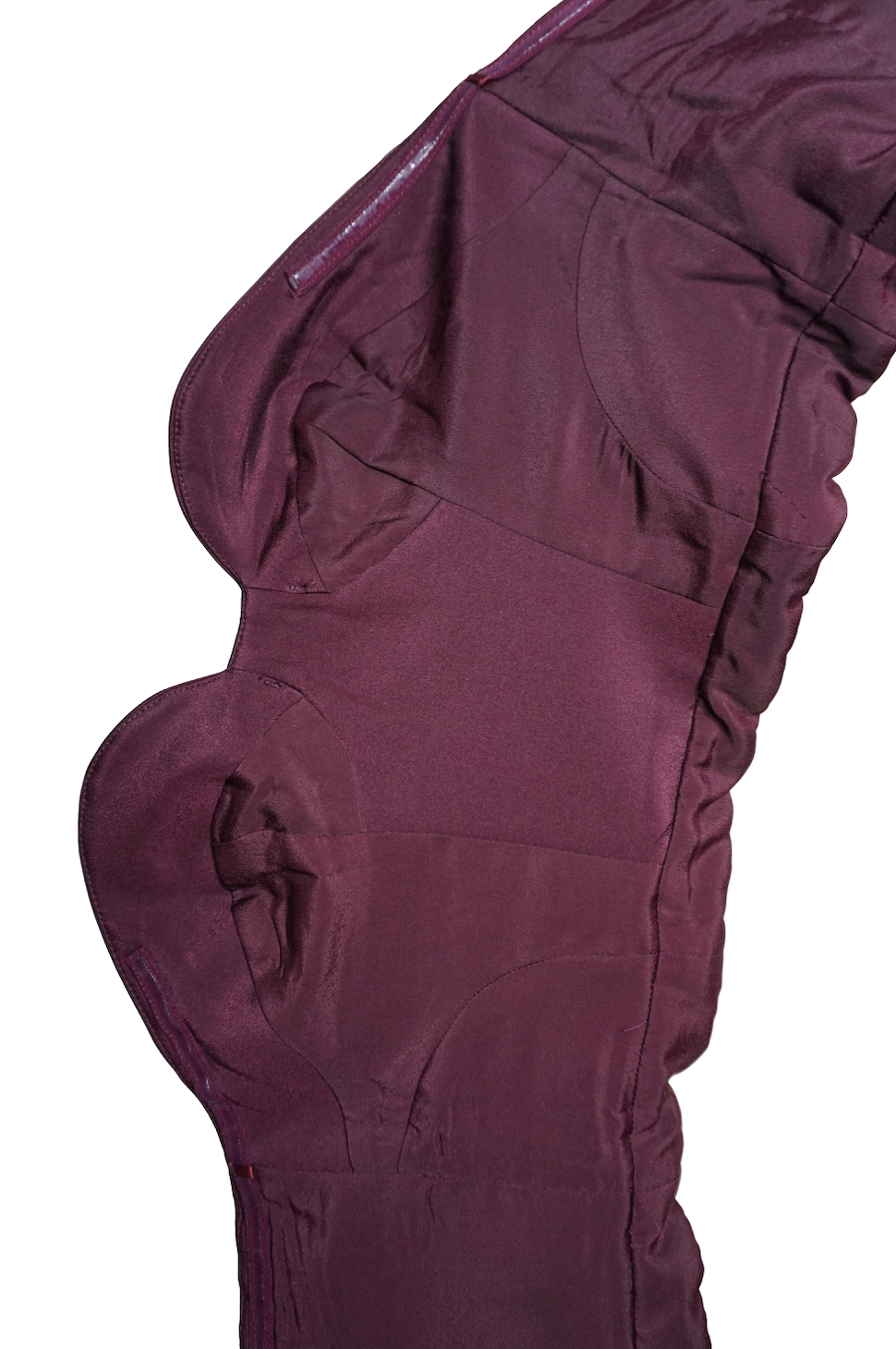 Plum Bustier Strapless Crop Top