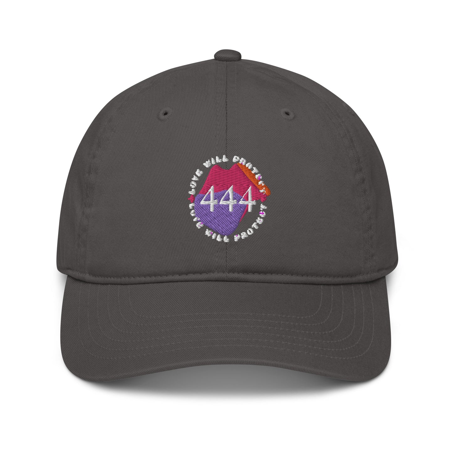 Love will Protect 444 Angel Number Organic Cotton dad hat
