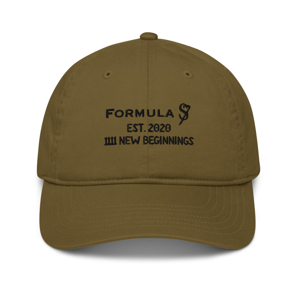 1111 New Beginnings Angel Number Organic Cotton Dad Hat
