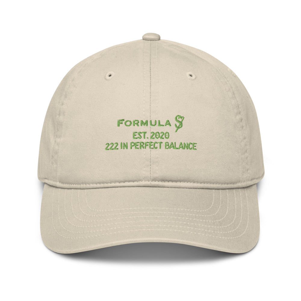222 In Perfect Balance Angel Number Organic Cotton Dad Hat