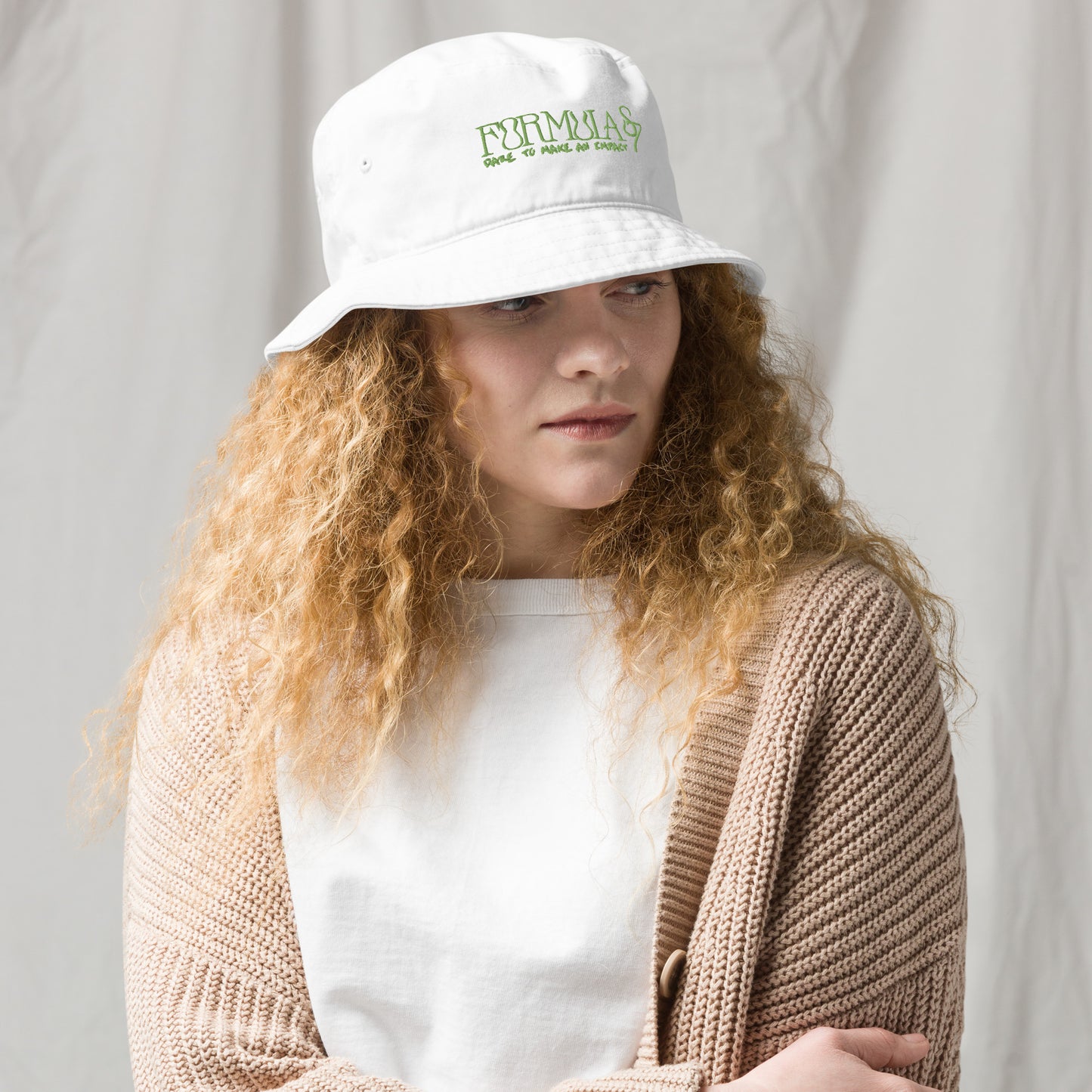 FS7 Dare to Make an Impact Organic Cotton bucket hat