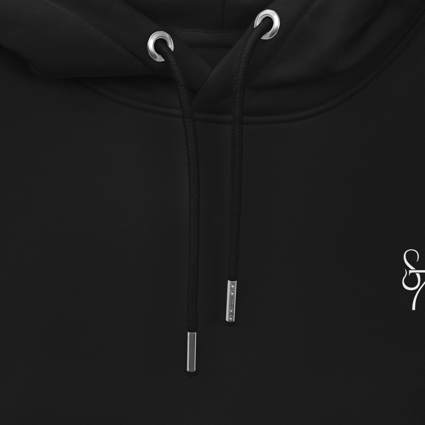Blue Heart Eternal Love Snake Back Graphic Print Unisex essential eco mystical hoodie