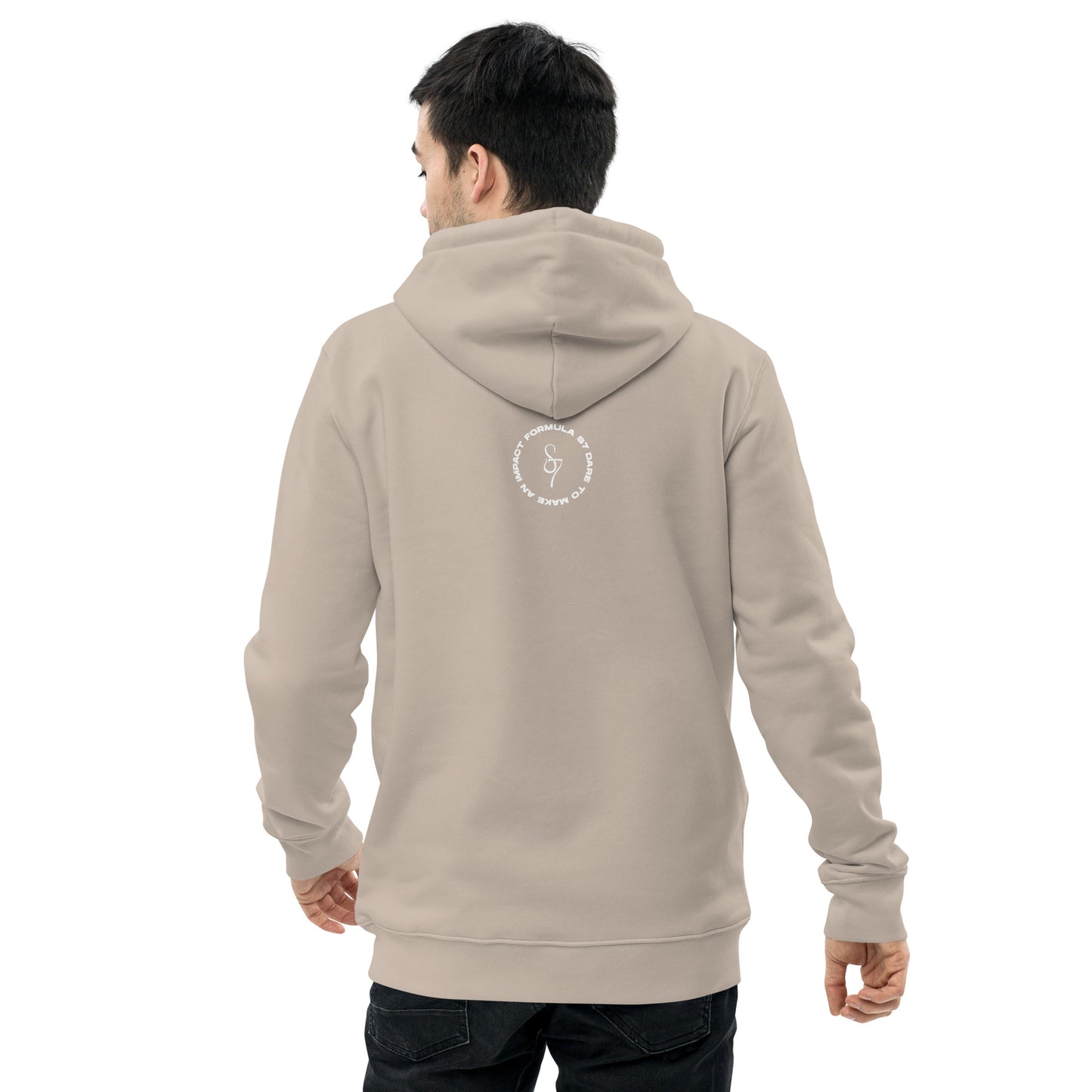 Blue Heart Eternal Love Snake Unisex Essential Eco Mystical Hoodie