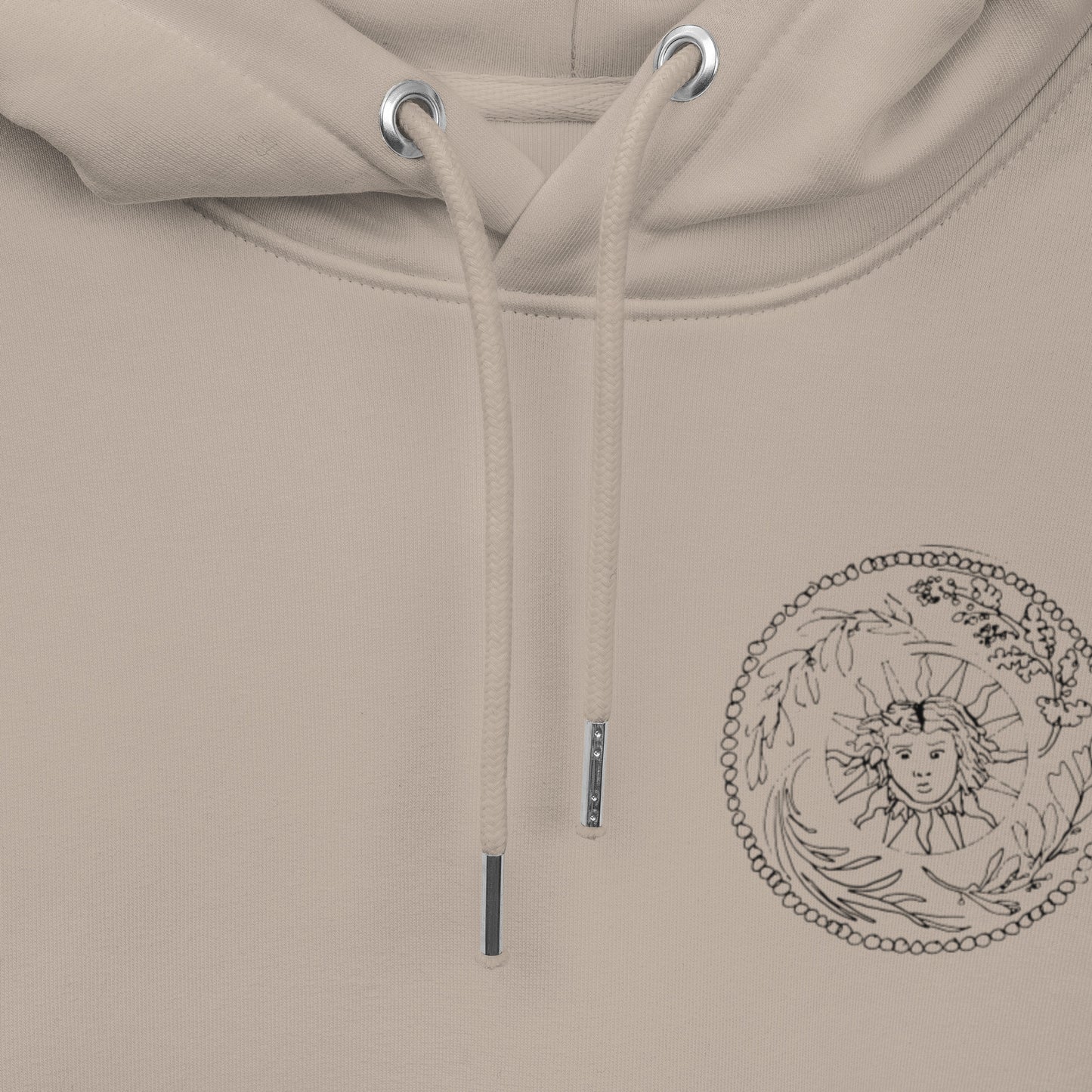 Medusa's Sea Medallion Unisex Essential Eco Hoodie