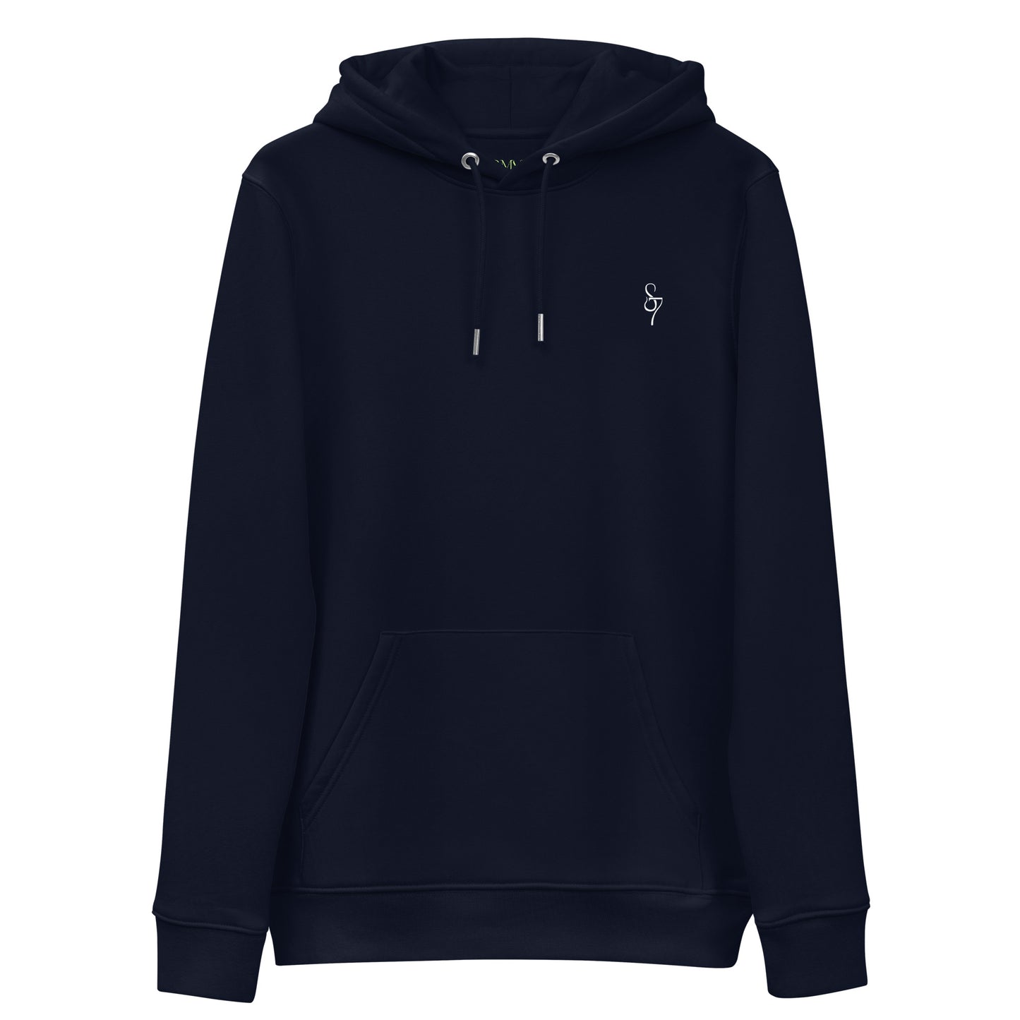 Blue Heart Eternal Love Snake Back Graphic Print Unisex essential eco mystical hoodie