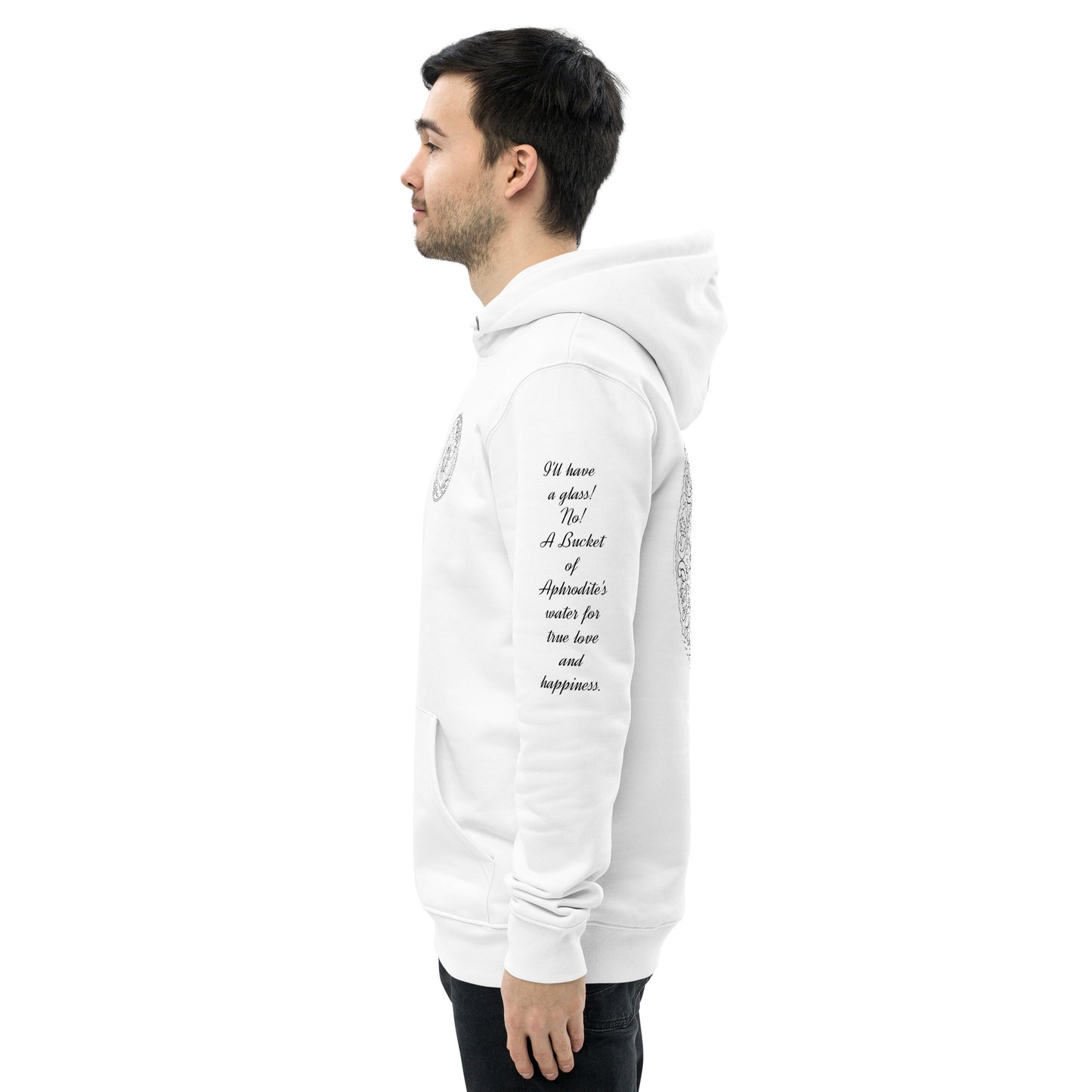 Medusa's Sea Medallion Unisex Essential Eco Hoodie