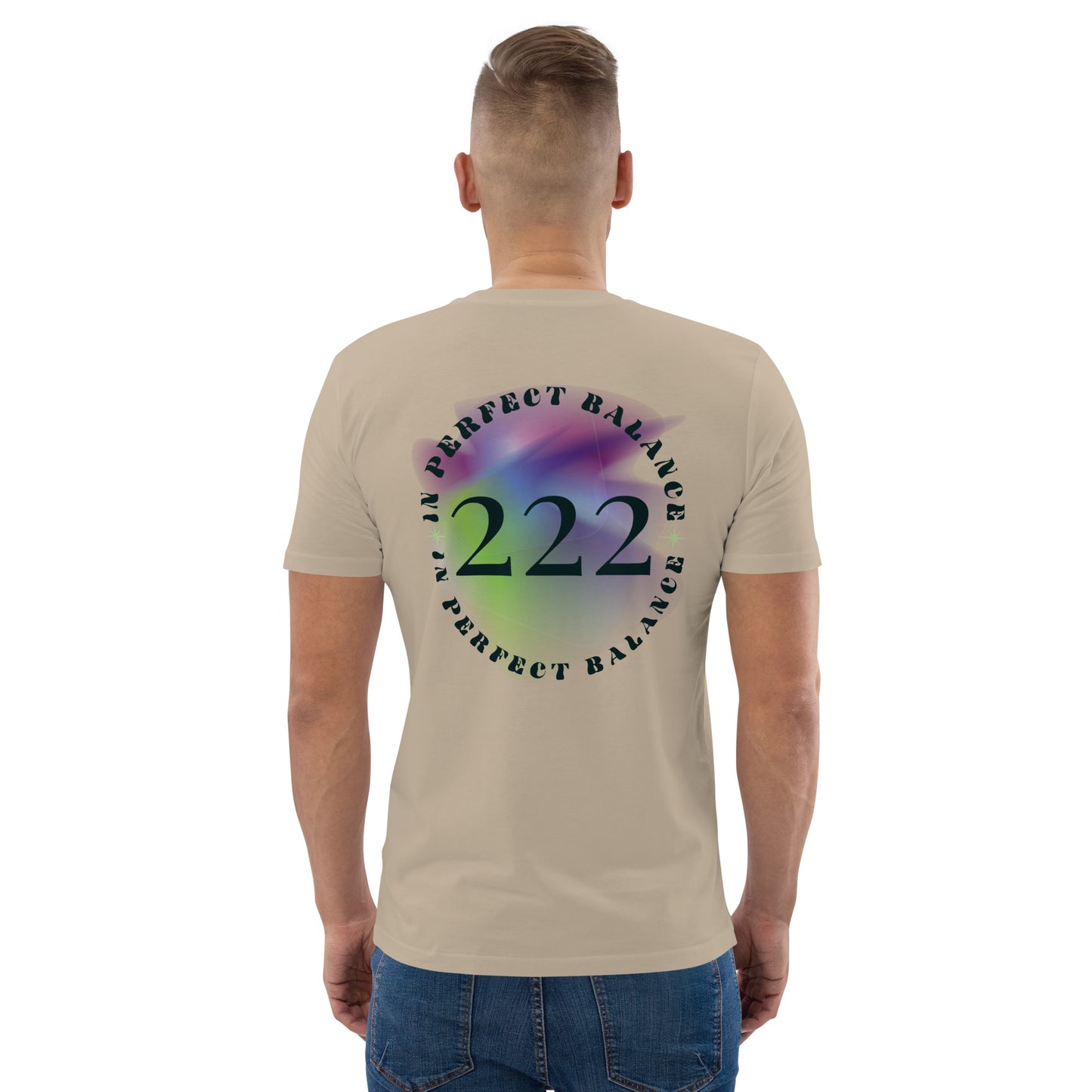 222 Lucky Number Unisex organic cotton spiritual t-shirt