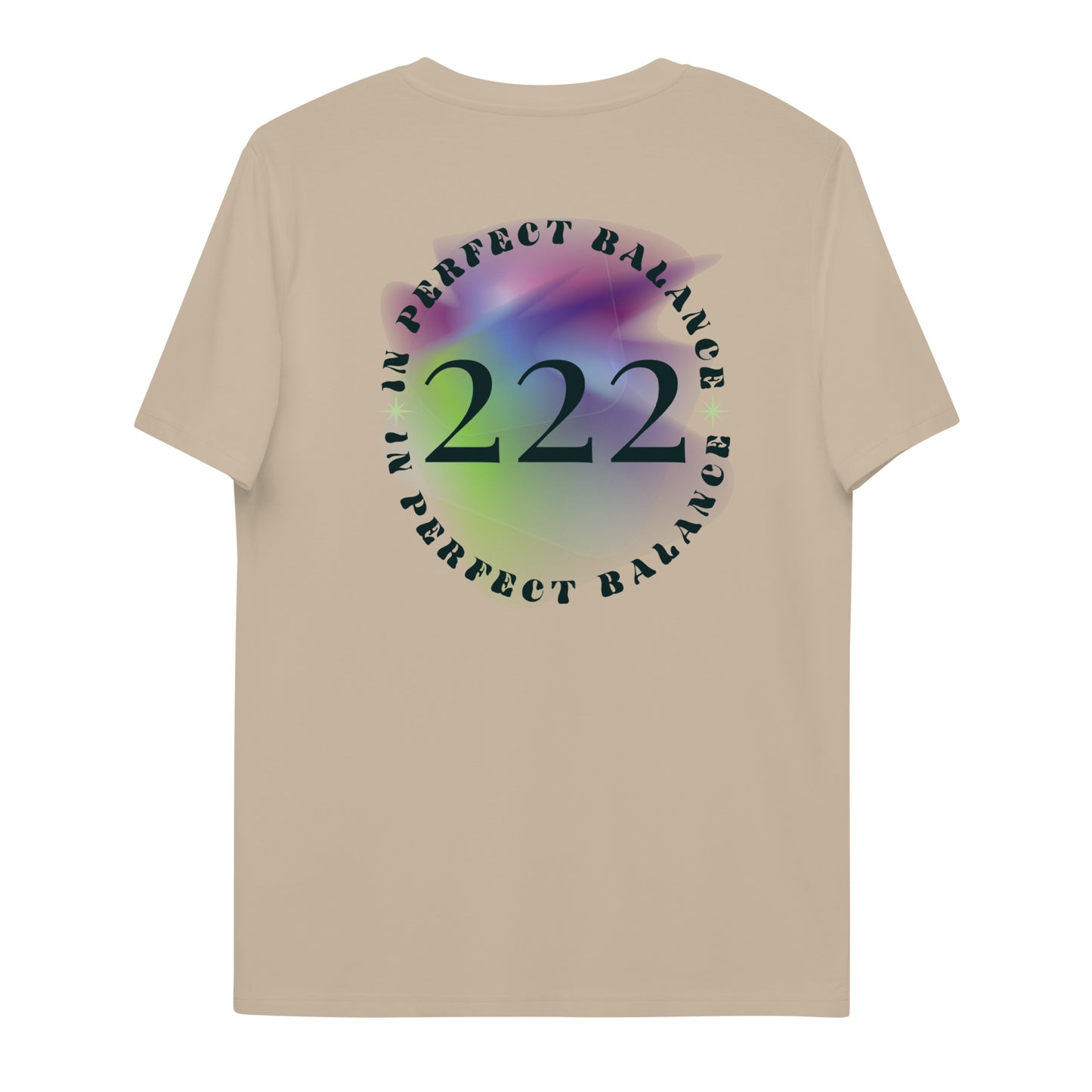 222 Lucky Number Unisex organic cotton spiritual t-shirt