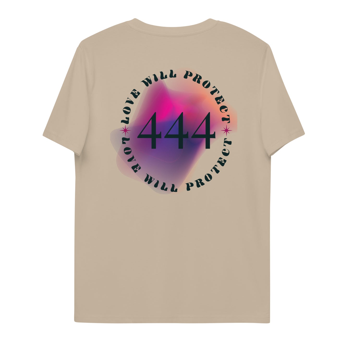 444 Lucky Number Unisex organic cotton spiritual t-shirt