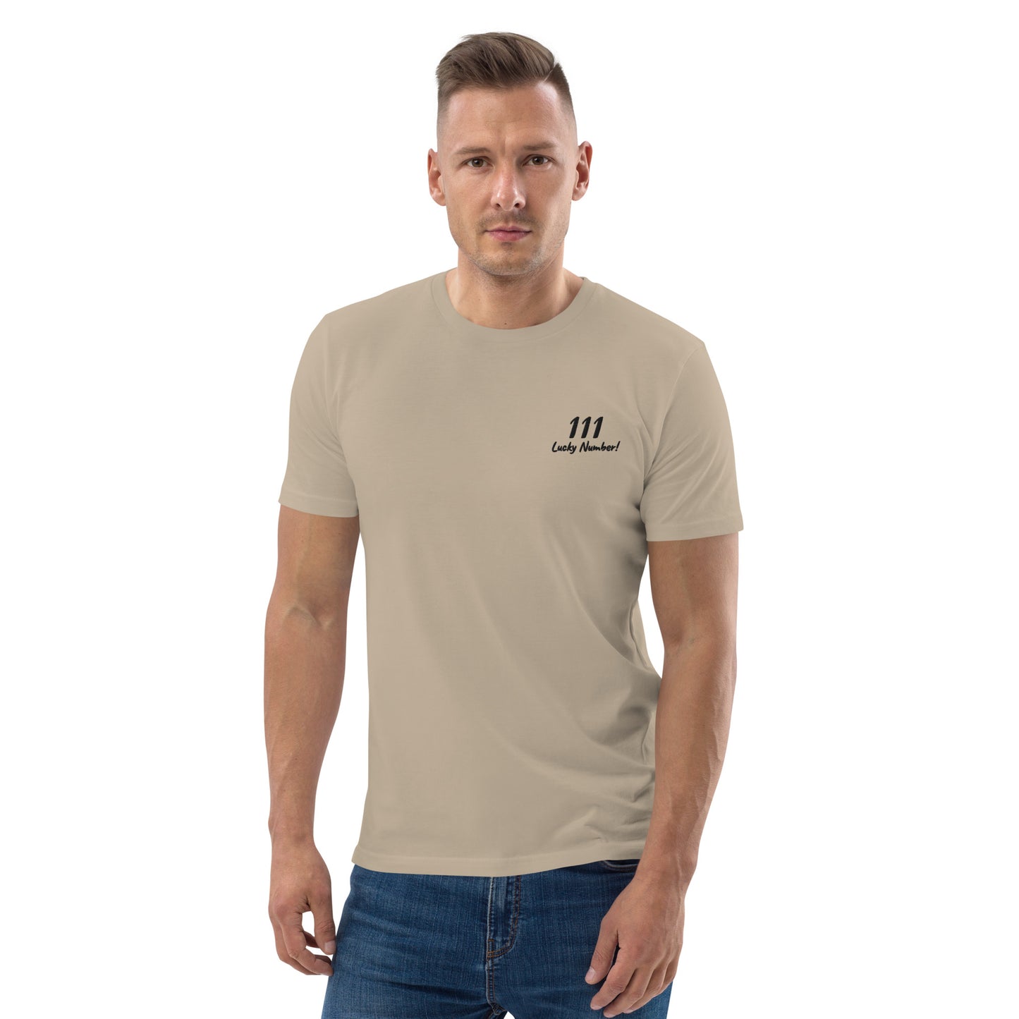 111 Lucky Number Unisex organic cotton spiritual t-shirt