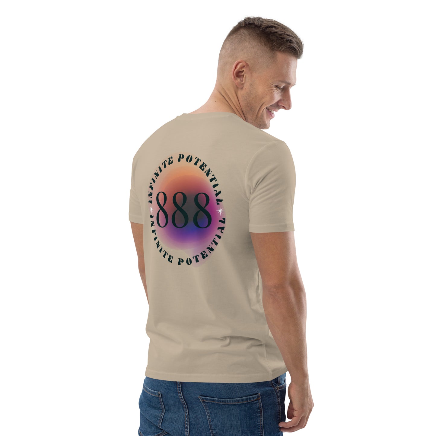 888 Lucky Number Unisex organic cotton spiritual t-shirt