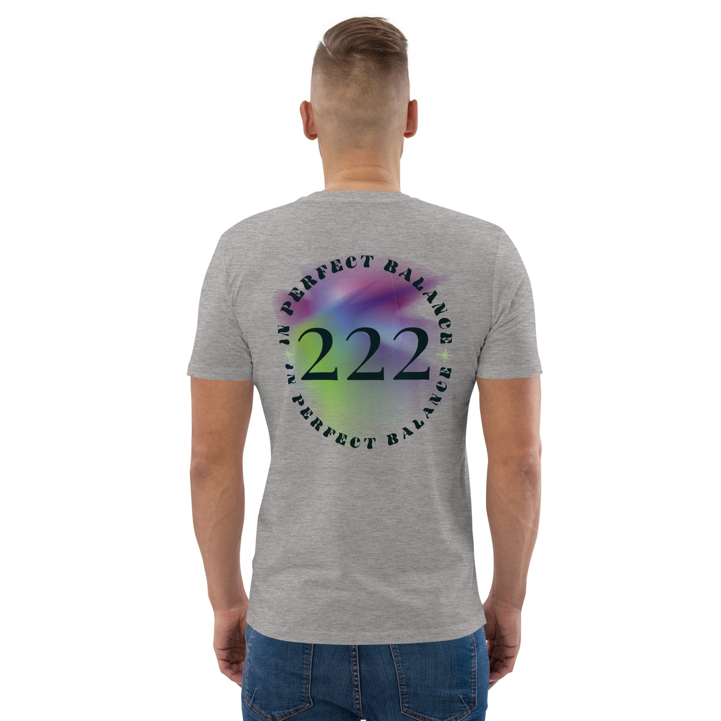 222 Lucky Number Unisex organic cotton spiritual t-shirt
