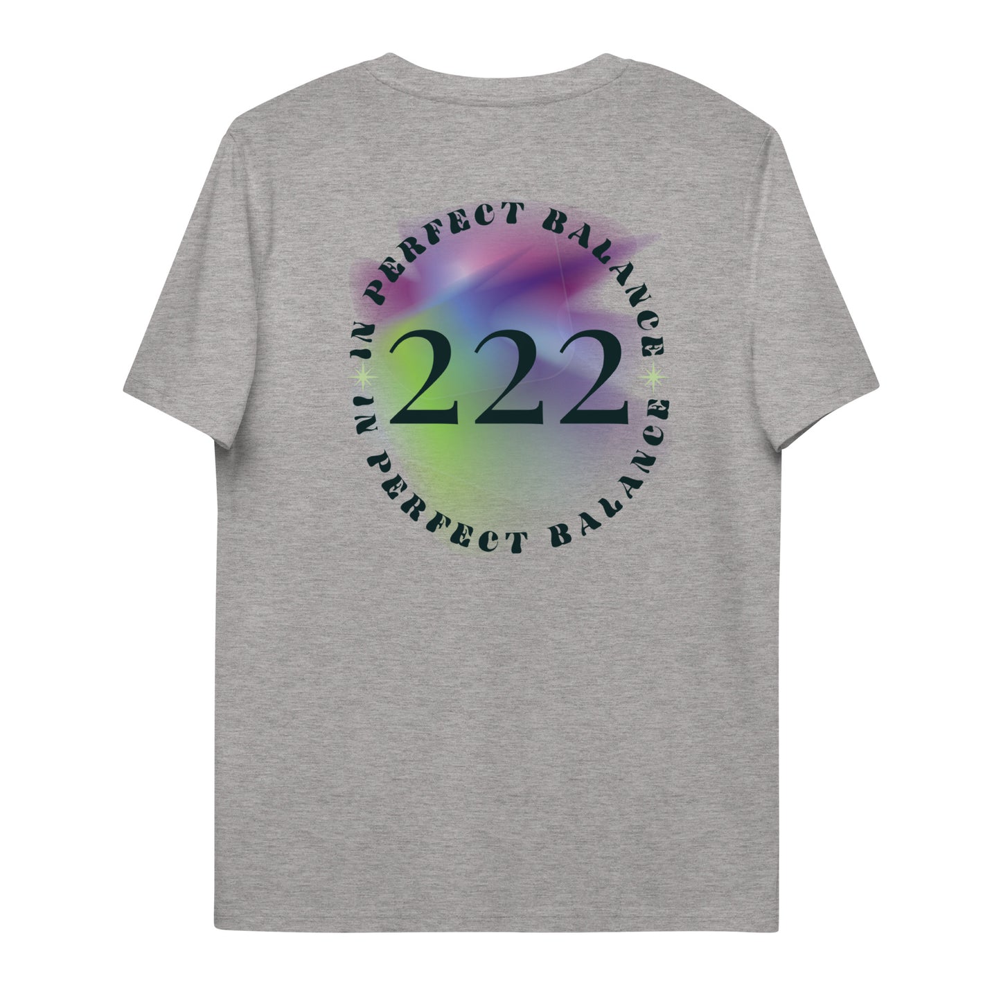 222 Lucky Number Unisex organic cotton spiritual t-shirt